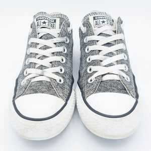 Grey Low Top Converse All Stars Size: M5/W7